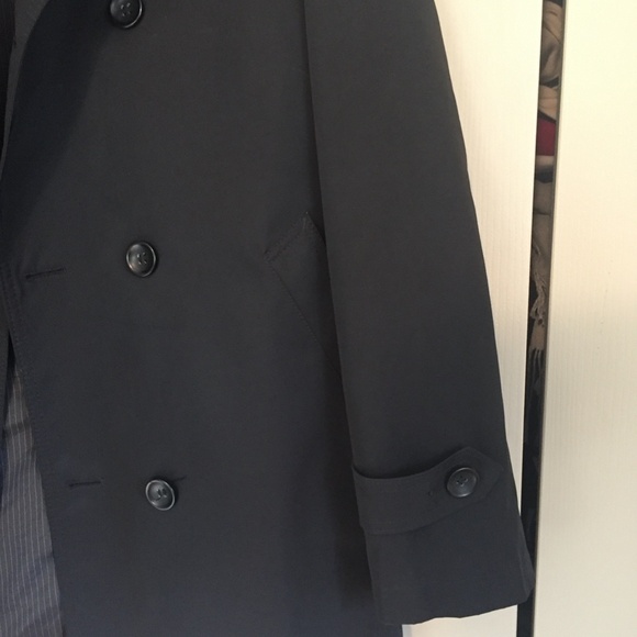 CALVIN KLEIN CK DOUBLE BREASTED TRENCH WATER RESISTANT - Picture 2 of 6